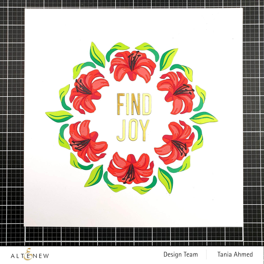 Part A-Glitz Art Craft Co.,LTD Dies Craft-A-Flower: Lily Layering Die Set