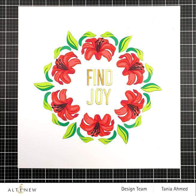 Part A-Glitz Art Craft Co.,LTD Dies Craft-A-Flower: Lily Layering Die Set