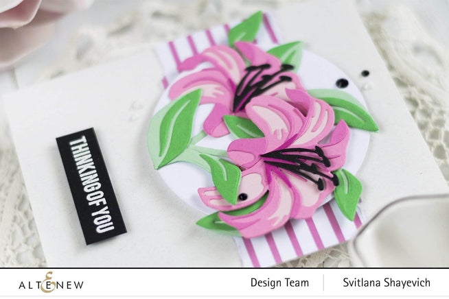 Part A-Glitz Art Craft Co.,LTD Dies Craft-A-Flower: Lily Layering Die Set