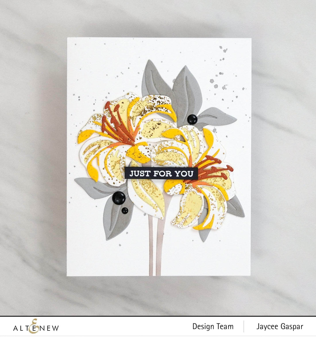 Part A-Glitz Art Craft Co.,LTD Dies Craft-A-Flower: Lily Layering Die Set