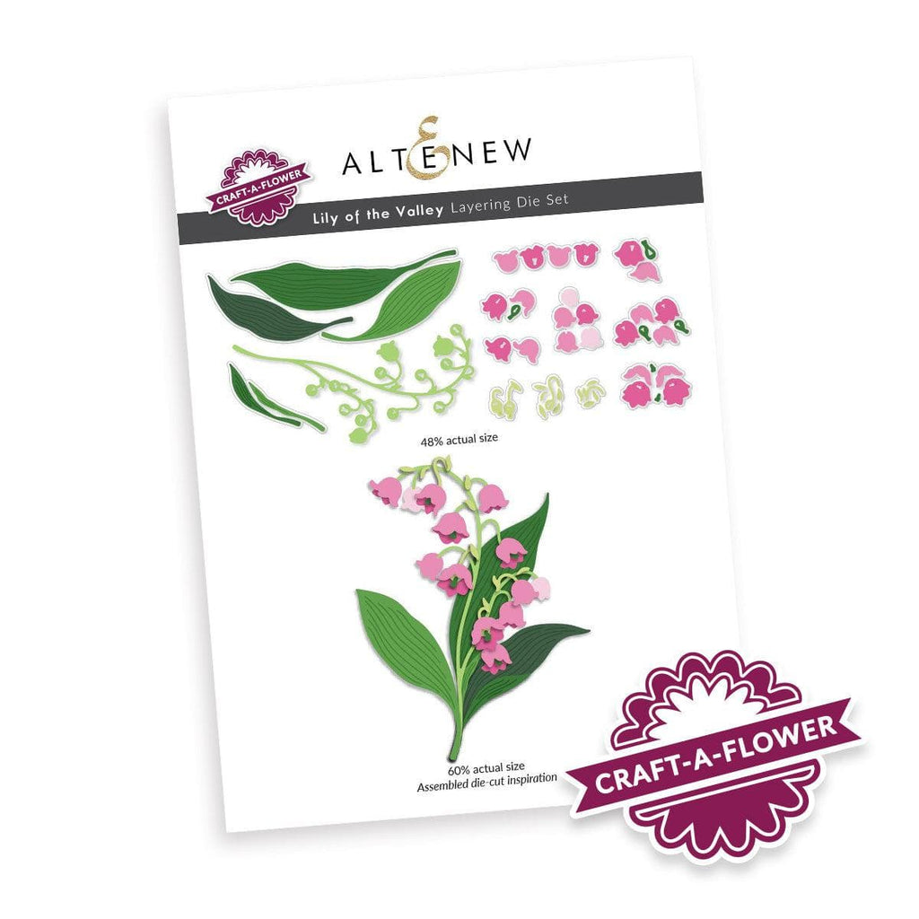 lily of the valley as a cut flower Craft-A-Flower: Lily of the Valley Layering Die Set