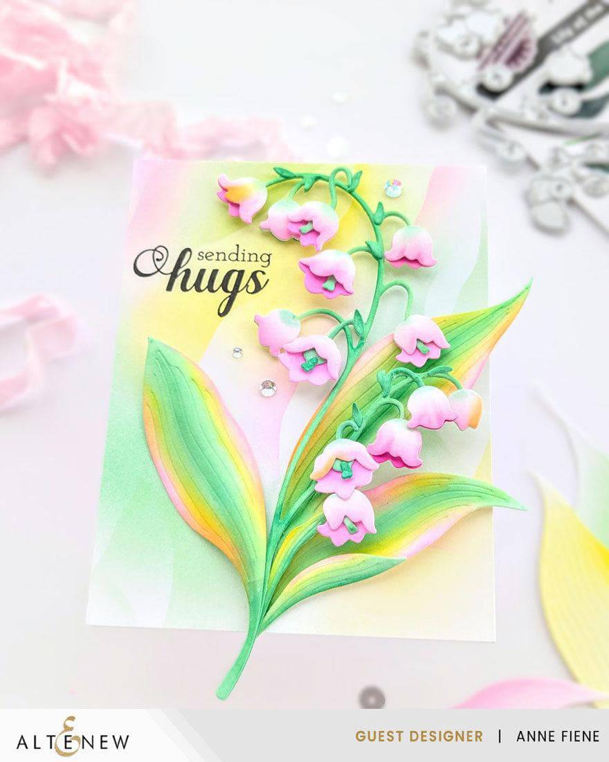 altenew craft a flower lily Craft-A-Flower: Lily of the Valley Layering Die Set