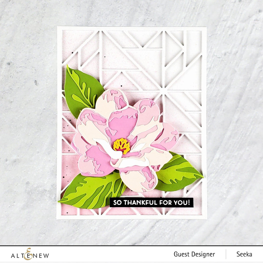 Part A-Glitz Art Craft Co.,LTD Dies Craft-A-Flower: Magnolia Layering Die Set
