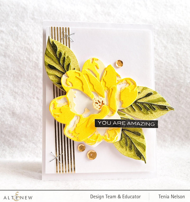 Part A-Glitz Art Craft Co.,LTD Dies Craft-A-Flower: Magnolia Layering Die Set