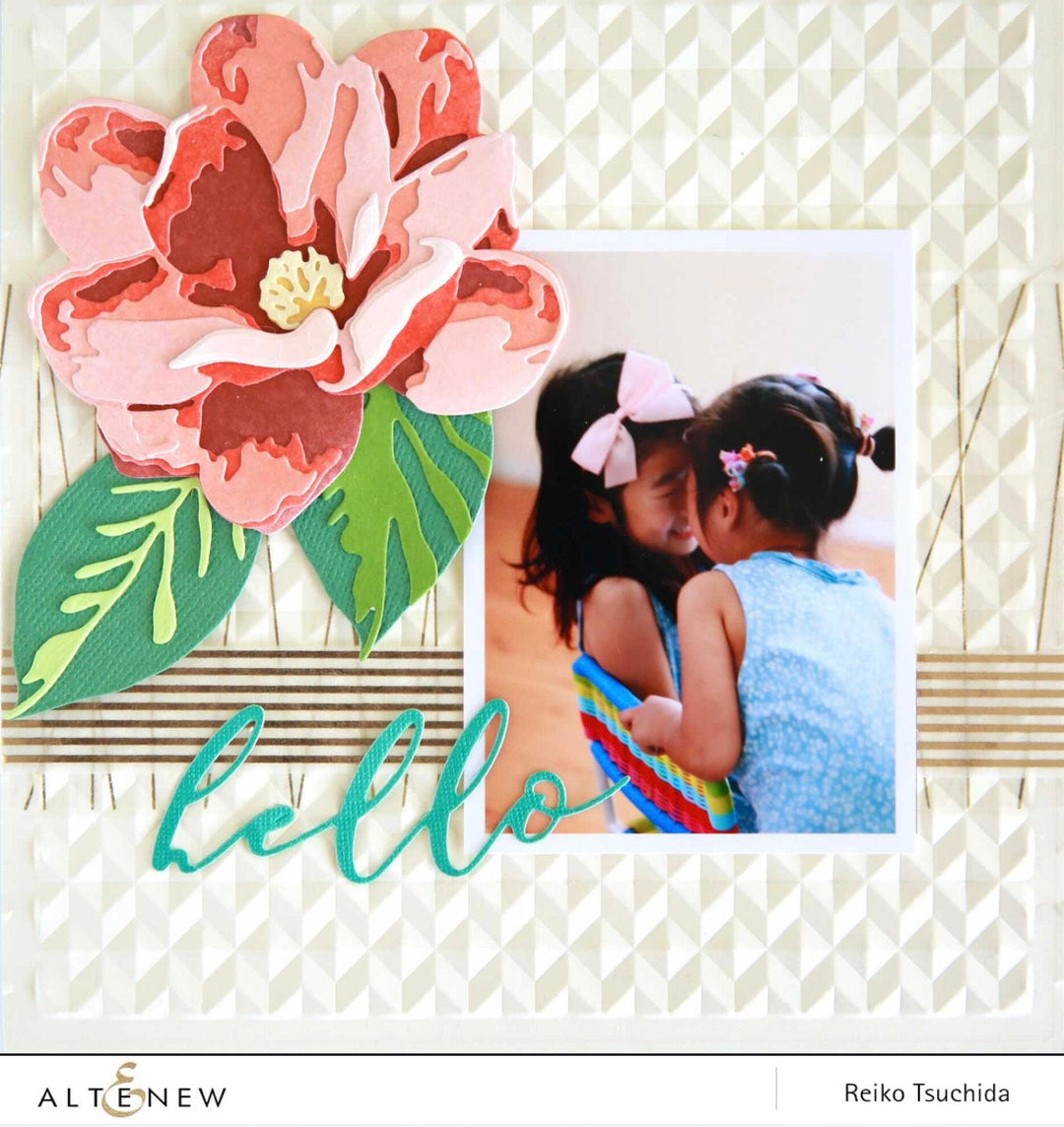 Part A-Glitz Art Craft Co.,LTD Dies Craft-A-Flower: Magnolia Layering Die Set