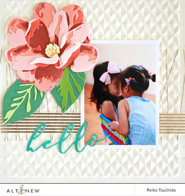 Part A-Glitz Art Craft Co.,LTD Dies Craft-A-Flower: Magnolia Layering Die Set