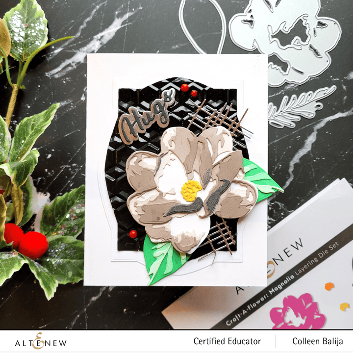 Part A-Glitz Art Craft Co.,LTD Dies Craft-A-Flower: Magnolia Layering Die Set