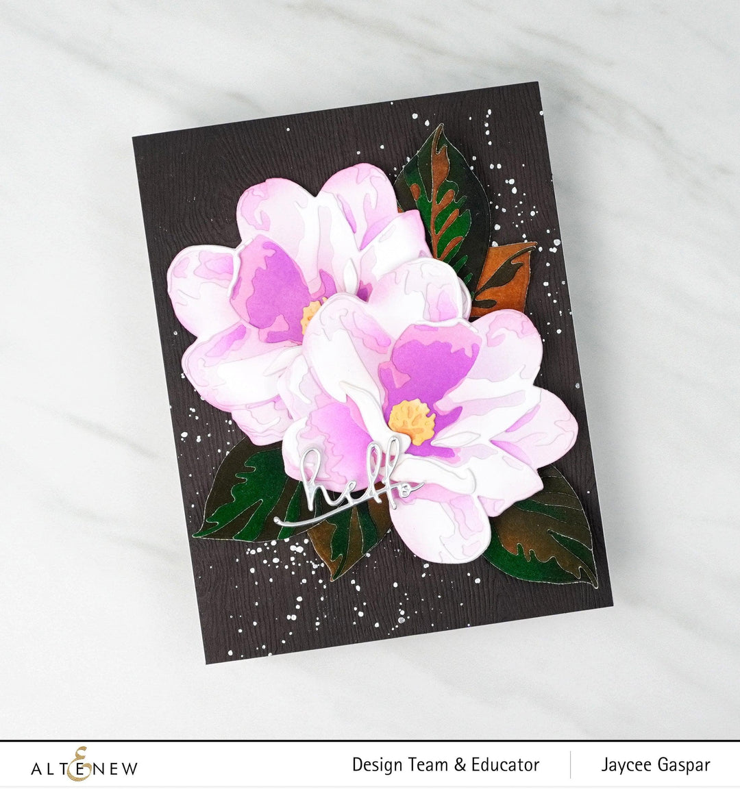 Part A-Glitz Art Craft Co.,LTD Dies Craft-A-Flower: Magnolia Layering Die Set