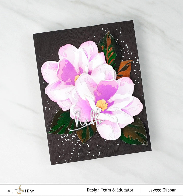 Part A-Glitz Art Craft Co.,LTD Dies Craft-A-Flower: Magnolia Layering Die Set