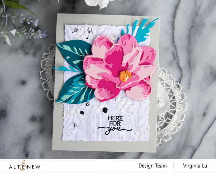 Part A-Glitz Art Craft Co.,LTD Dies Craft-A-Flower: Magnolia Layering Die Set