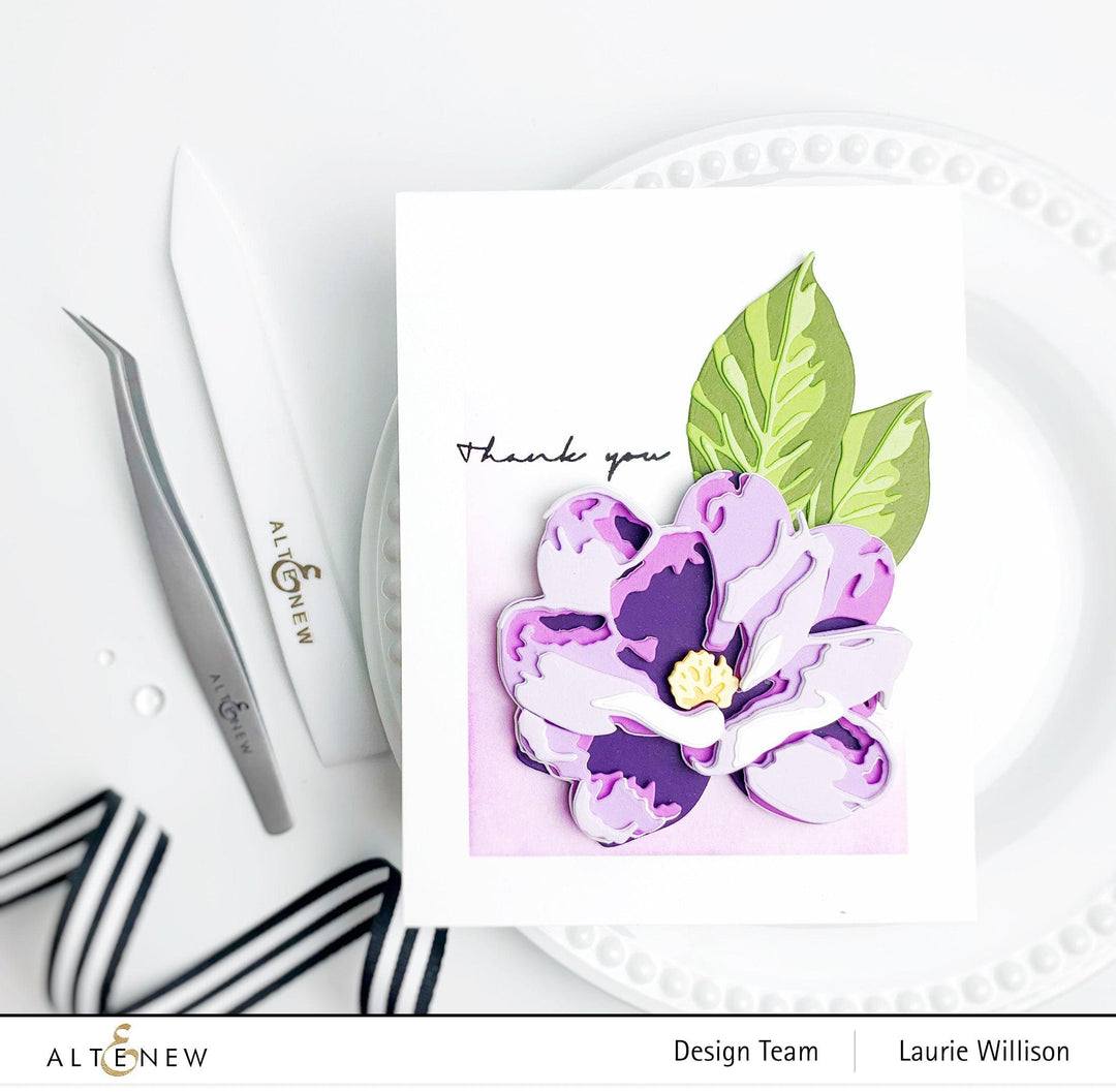 Part A-Glitz Art Craft Co.,LTD Dies Craft-A-Flower: Magnolia Layering Die Set