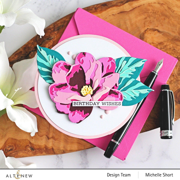 Part A-Glitz Art Craft Co.,LTD Dies Craft-A-Flower: Magnolia Layering Die Set