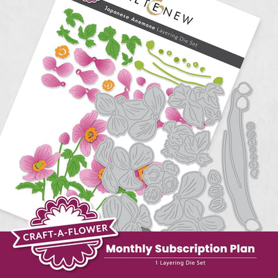 Craft-A-Flower Monthly Subscription Plan