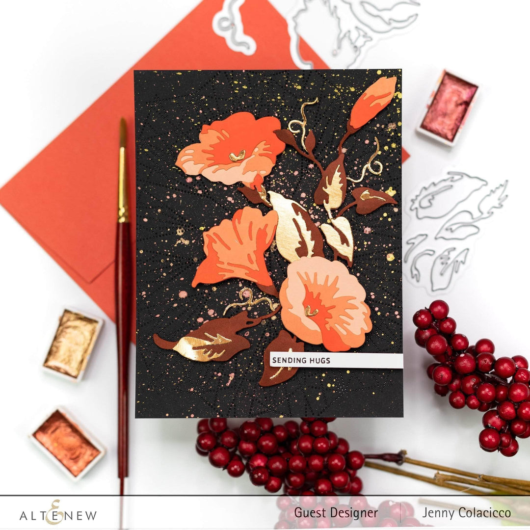 Part A-Glitz Art Craft Co.,LTD Dies Craft-A-Flower: Morning Glory Layering Die Set