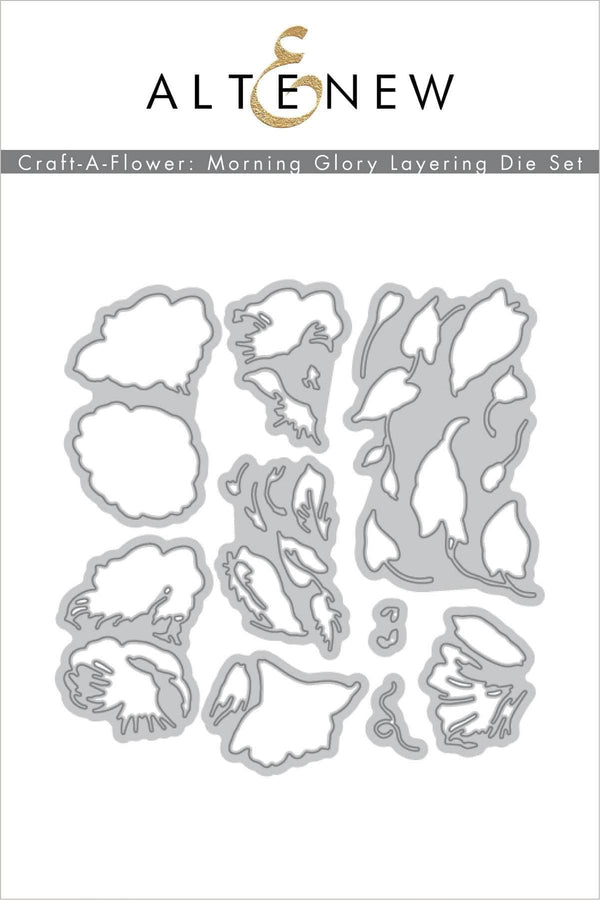 Part A-Glitz Art Craft Co.,LTD Dies Craft-A-Flower: Morning Glory Layering Die Set