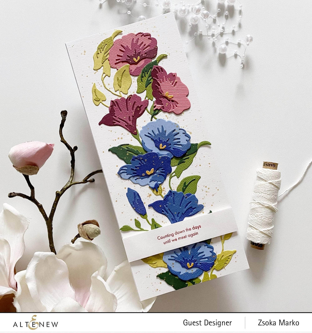Part A-Glitz Art Craft Co.,LTD Dies Craft-A-Flower: Morning Glory Layering Die Set