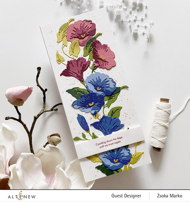 Part A-Glitz Art Craft Co.,LTD Dies Craft-A-Flower: Morning Glory Layering Die Set