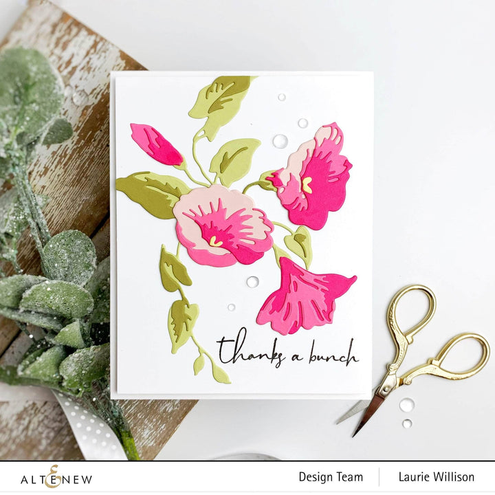 Part A-Glitz Art Craft Co.,LTD Dies Craft-A-Flower: Morning Glory Layering Die Set