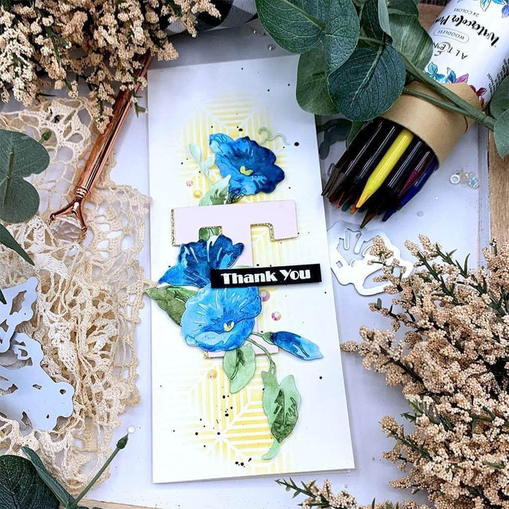 Part A-Glitz Art Craft Co.,LTD Dies Craft-A-Flower: Morning Glory Layering Die Set