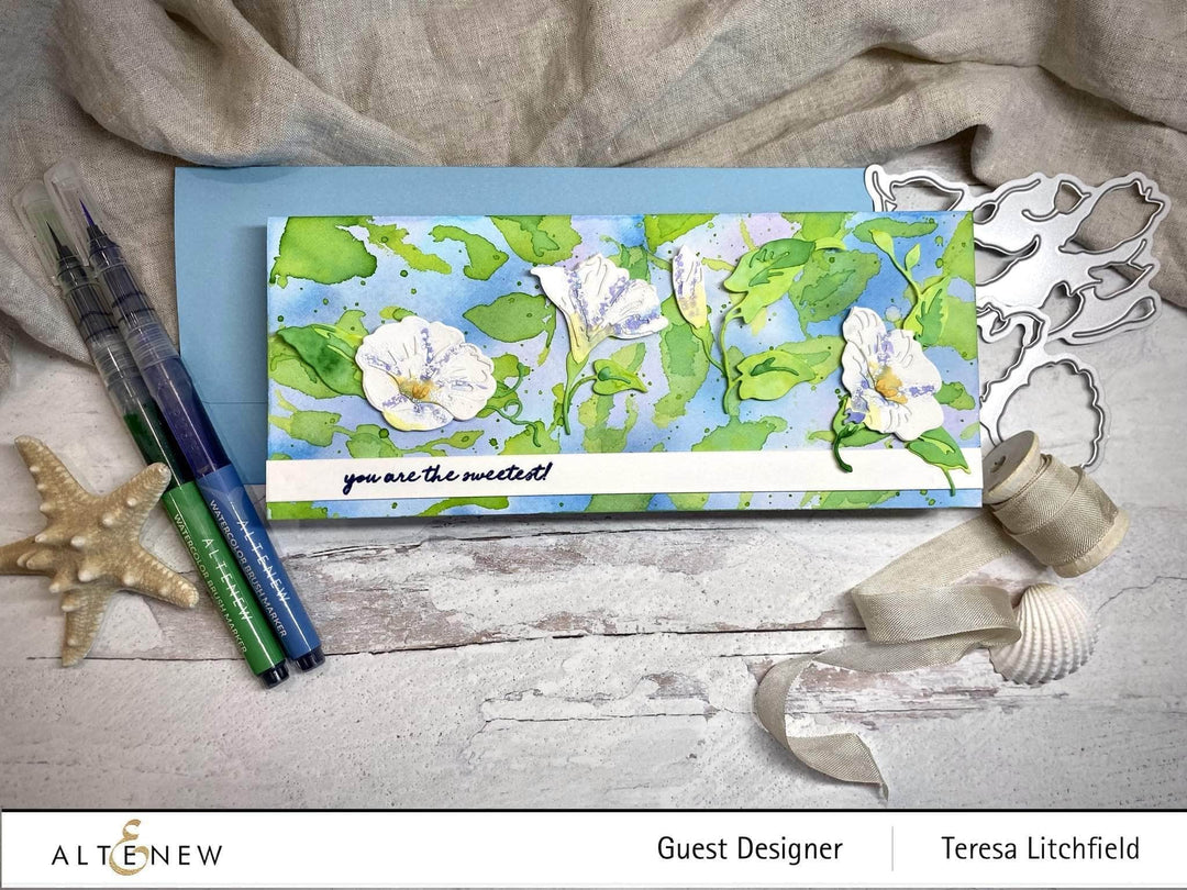 Part A-Glitz Art Craft Co.,LTD Dies Craft-A-Flower: Morning Glory Layering Die Set