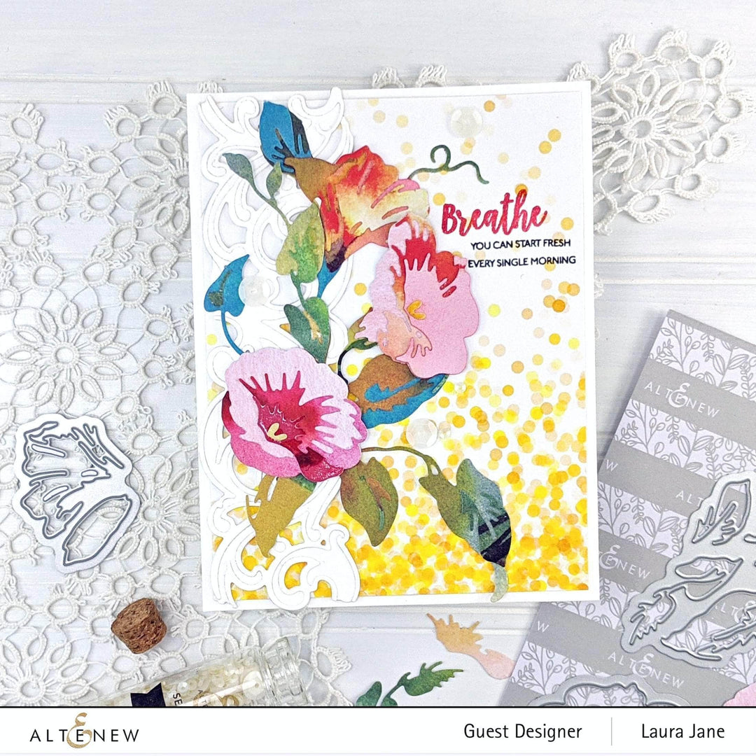 Part A-Glitz Art Craft Co.,LTD Dies Craft-A-Flower: Morning Glory Layering Die Set