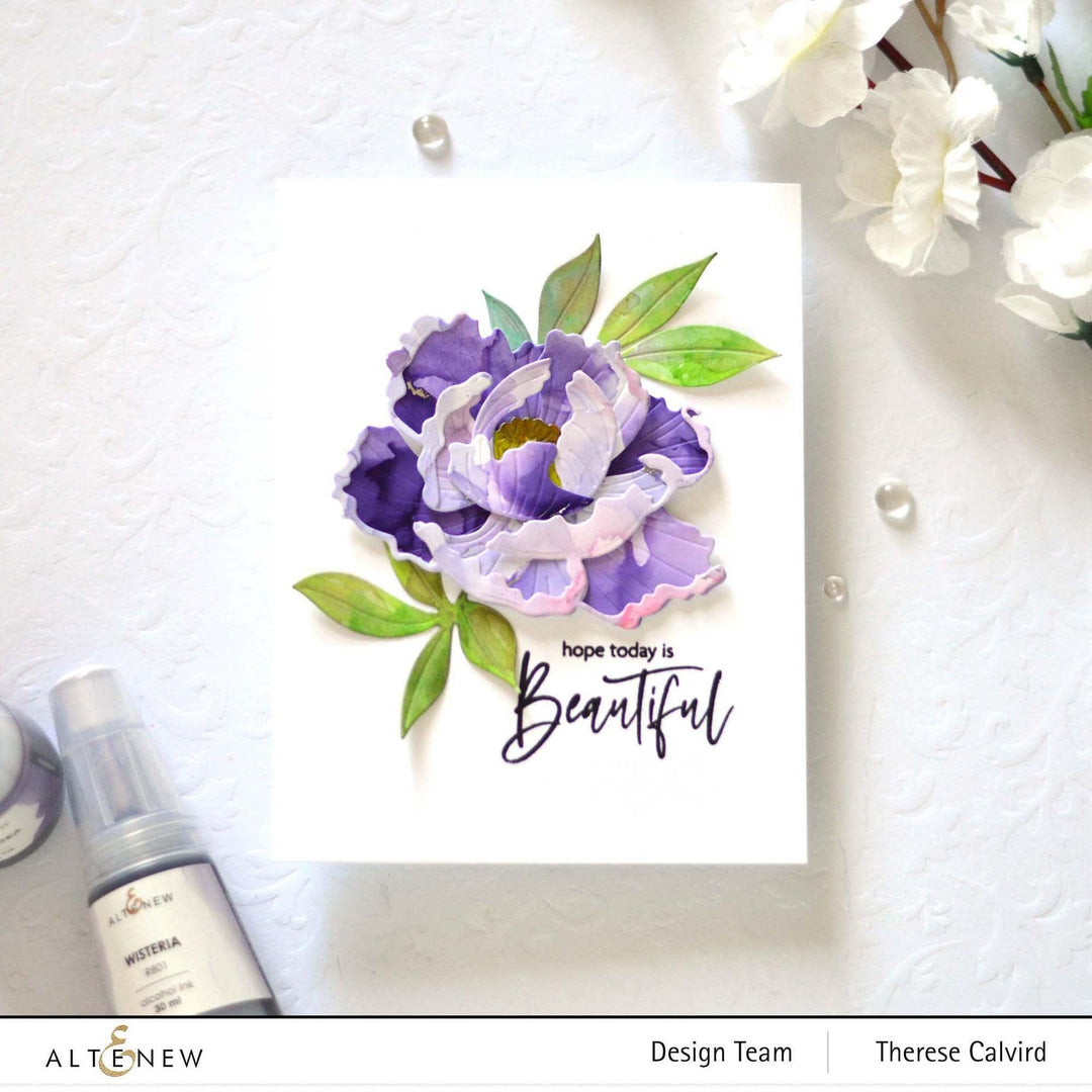 Part A-Glitz Art Craft Co.,LTD Dies Craft-A-Flower: Open Peony Layering Die Set