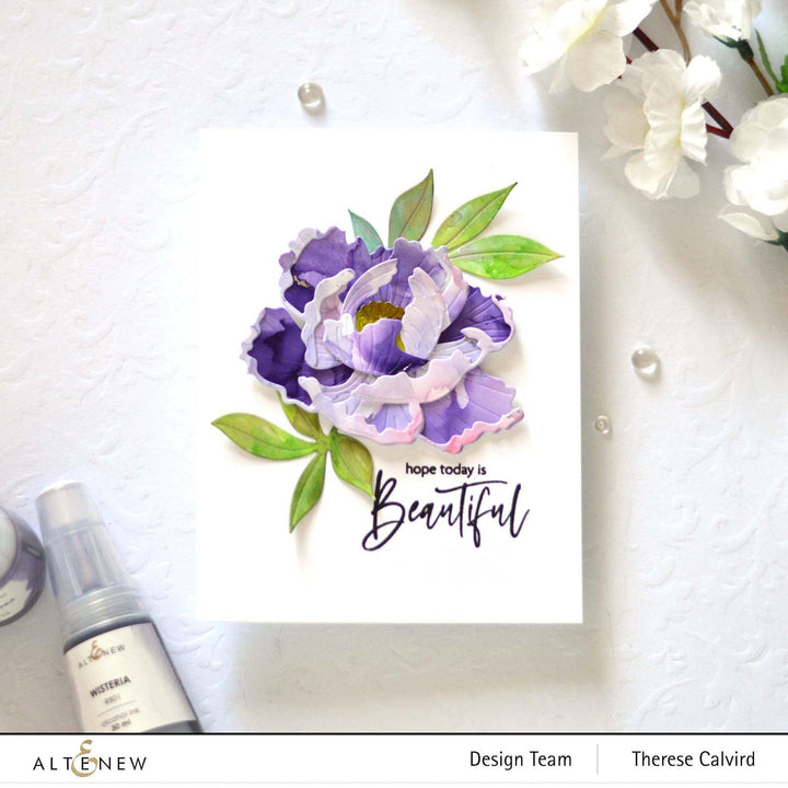 Part A-Glitz Art Craft Co.,LTD Dies Craft-A-Flower: Open Peony Layering Die Set