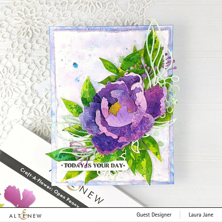 Part A-Glitz Art Craft Co.,LTD Dies Craft-A-Flower: Open Peony Layering Die Set
