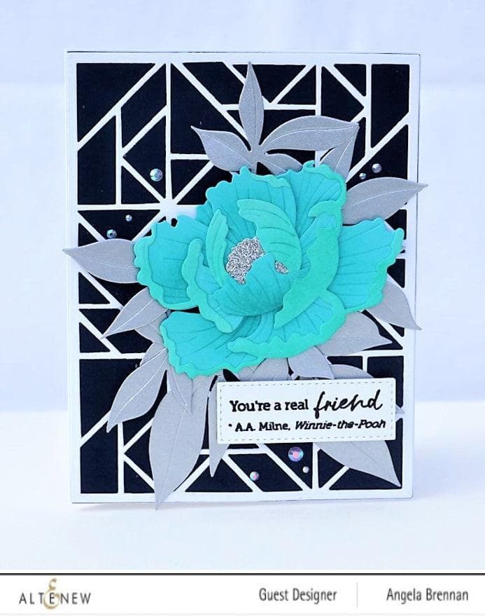 Part A-Glitz Art Craft Co.,LTD Dies Craft-A-Flower: Open Peony Layering Die Set