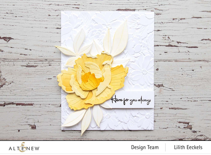 Part A-Glitz Art Craft Co.,LTD Dies Craft-A-Flower: Open Peony Layering Die Set