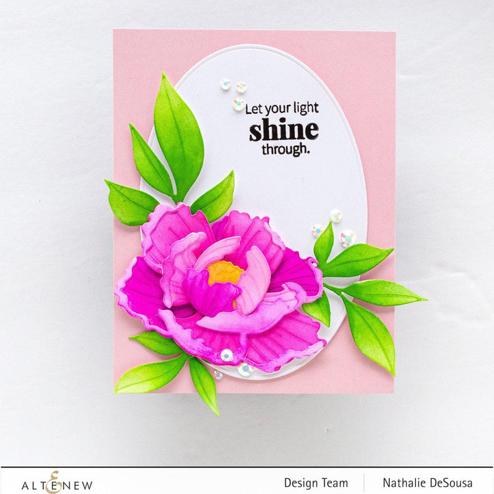 Part A-Glitz Art Craft Co.,LTD Dies Craft-A-Flower: Open Peony Layering Die Set