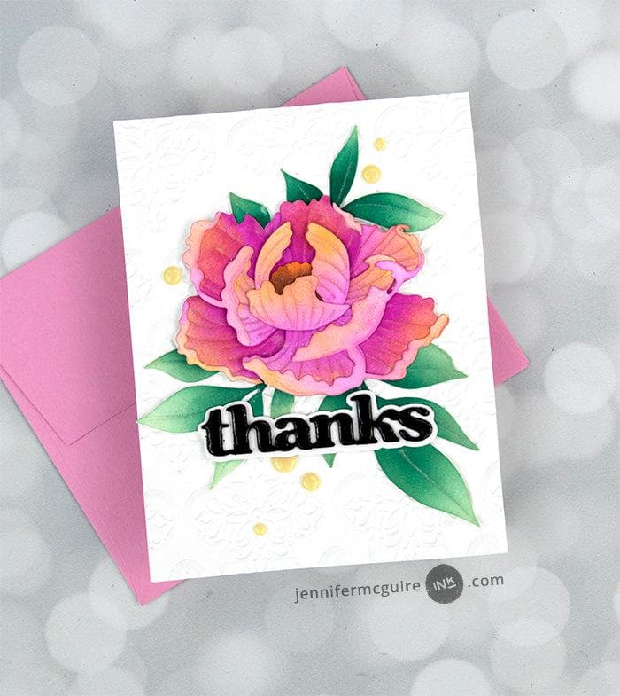 Part A-Glitz Art Craft Co.,LTD Dies Craft-A-Flower: Open Peony Layering Die Set