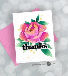 Part A-Glitz Art Craft Co.,LTD Dies Craft-A-Flower: Open Peony Layering Die Set