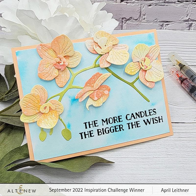 Part A-Glitz Art Craft Co.,LTD Dies Craft-A-Flower: Orchids Layering Die Set