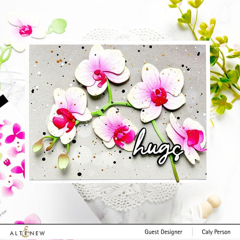 Part A-Glitz Art Craft Co.,LTD Dies Craft-A-Flower: Orchids Layering Die Set