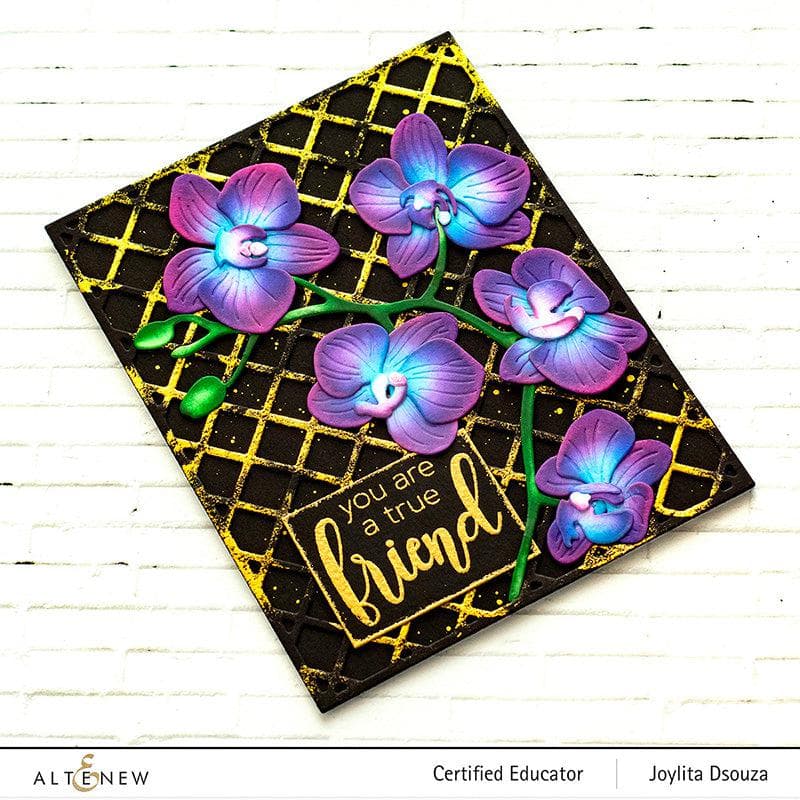 Part A-Glitz Art Craft Co.,LTD Dies Craft-A-Flower: Orchids Layering Die Set