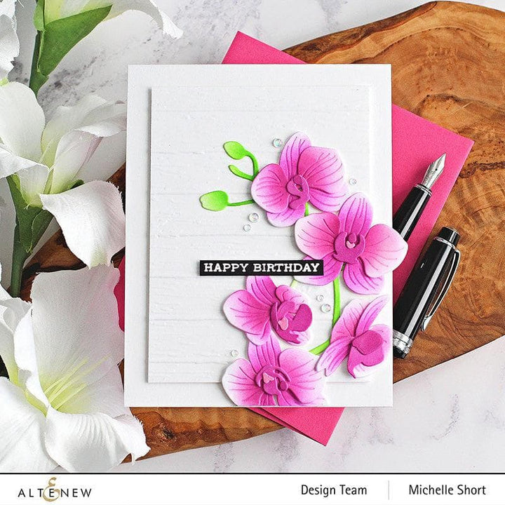 Part A-Glitz Art Craft Co.,LTD Dies Craft-A-Flower: Orchids Layering Die Set