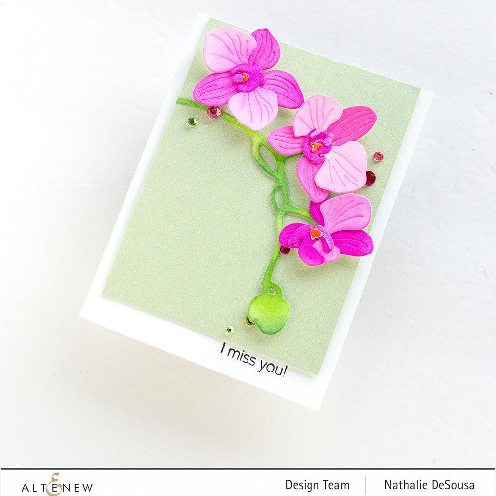 Part A-Glitz Art Craft Co.,LTD Dies Craft-A-Flower: Orchids Layering Die Set