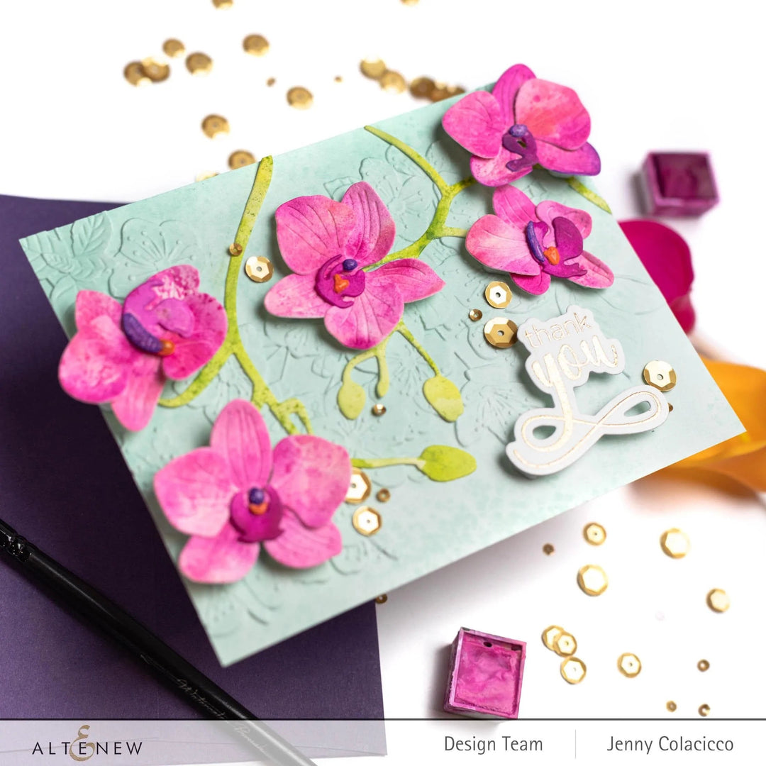Part A-Glitz Art Craft Co.,LTD Dies Craft-A-Flower: Orchids Layering Die Set