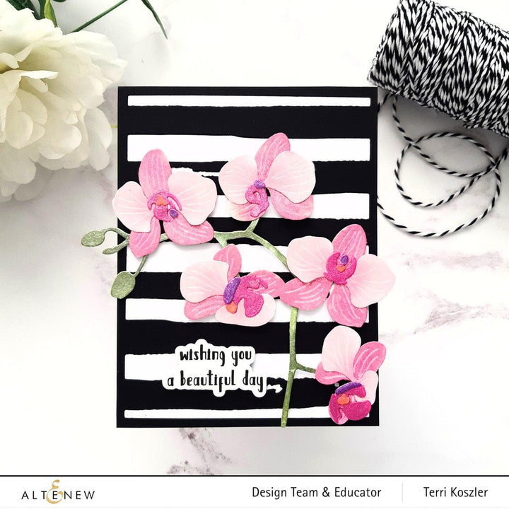 Part A-Glitz Art Craft Co.,LTD Dies Craft-A-Flower: Orchids Layering Die Set