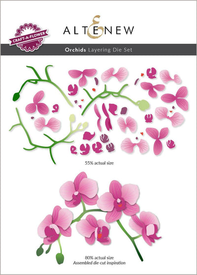 Craft-A-Flower: Orchids Layering Die Set