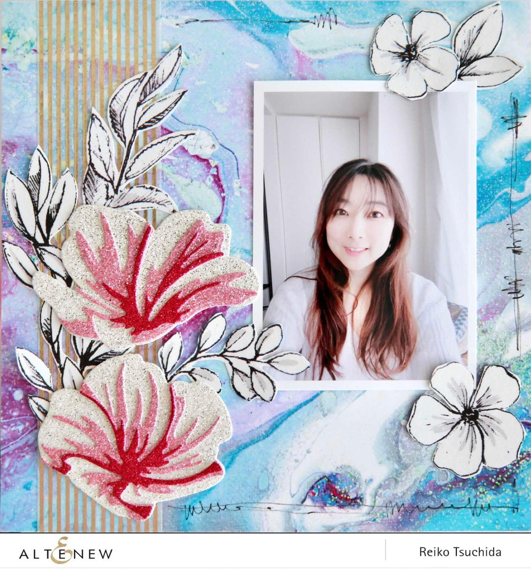 Part A-Glitz Art Craft Co.,LTD Dies Craft-A-Flower: Orion Geranium Layering Die Set