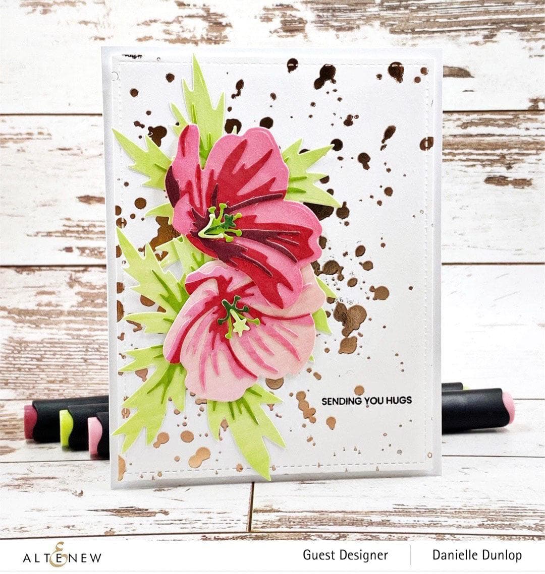 Part A-Glitz Art Craft Co.,LTD Dies Craft-A-Flower: Orion Geranium Layering Die Set