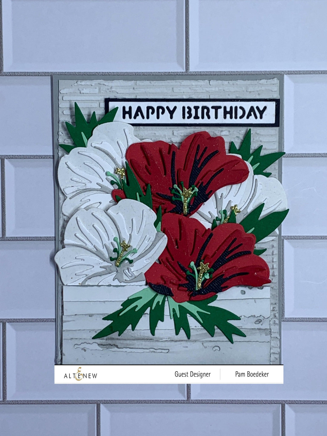 Part A-Glitz Art Craft Co.,LTD Dies Craft-A-Flower: Orion Geranium Layering Die Set