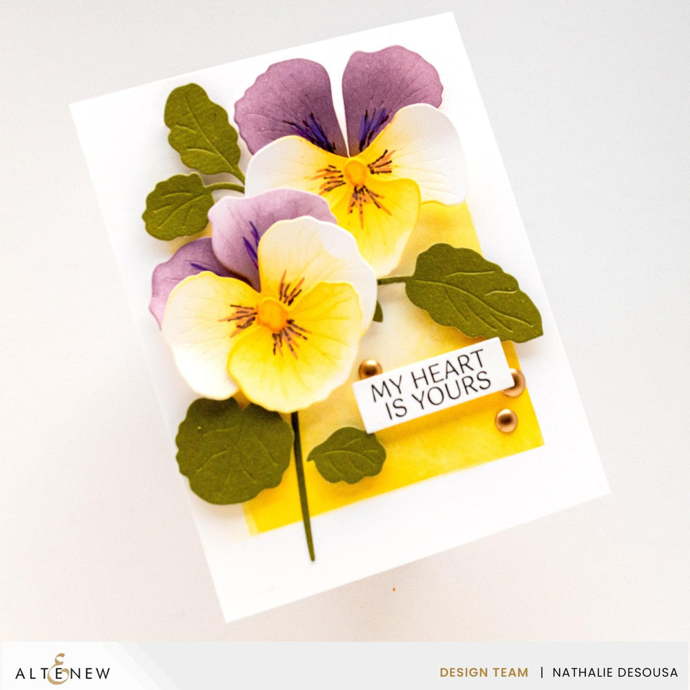 Craft-A-Flower: Pansies Layering Die Set