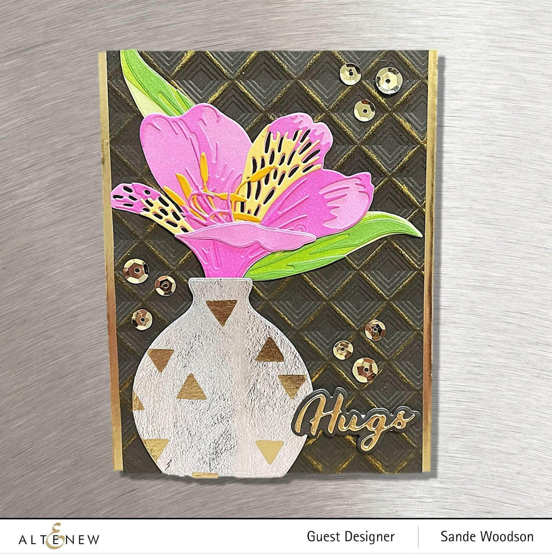 altenew build a flower peruvian lily Craft-A-Flower: Peruvian Lily Layering Die Set