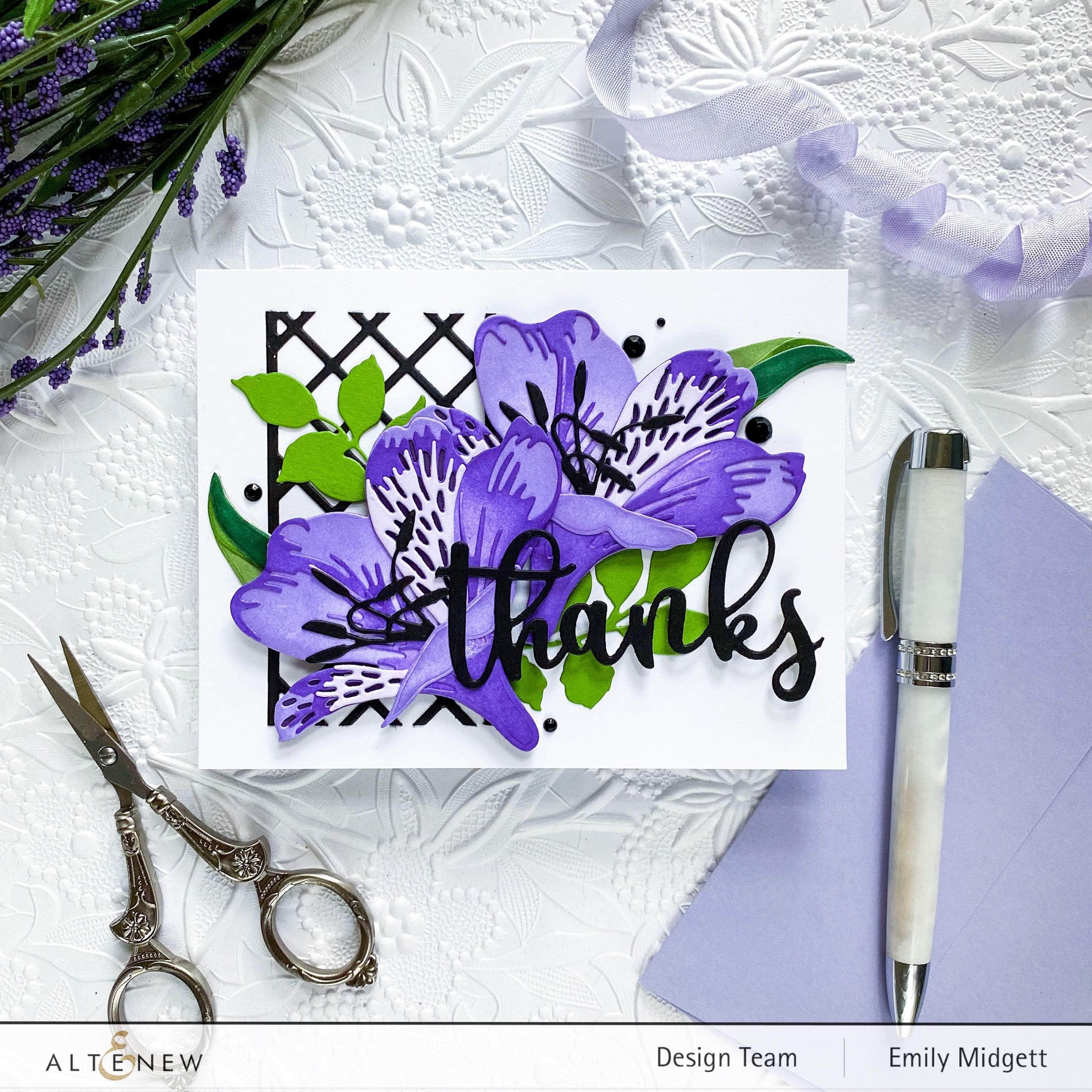 Craft-A-Flower: Peruvian Lily Layering Die Set | Altenew
