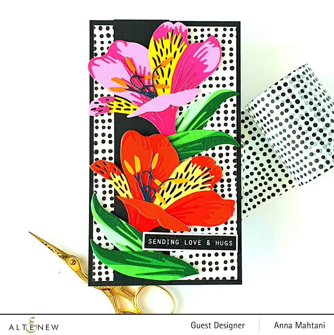 Part A-Glitz Art Craft Co.,LTD Dies Craft-A-Flower: Peruvian Lily Layering Die Set