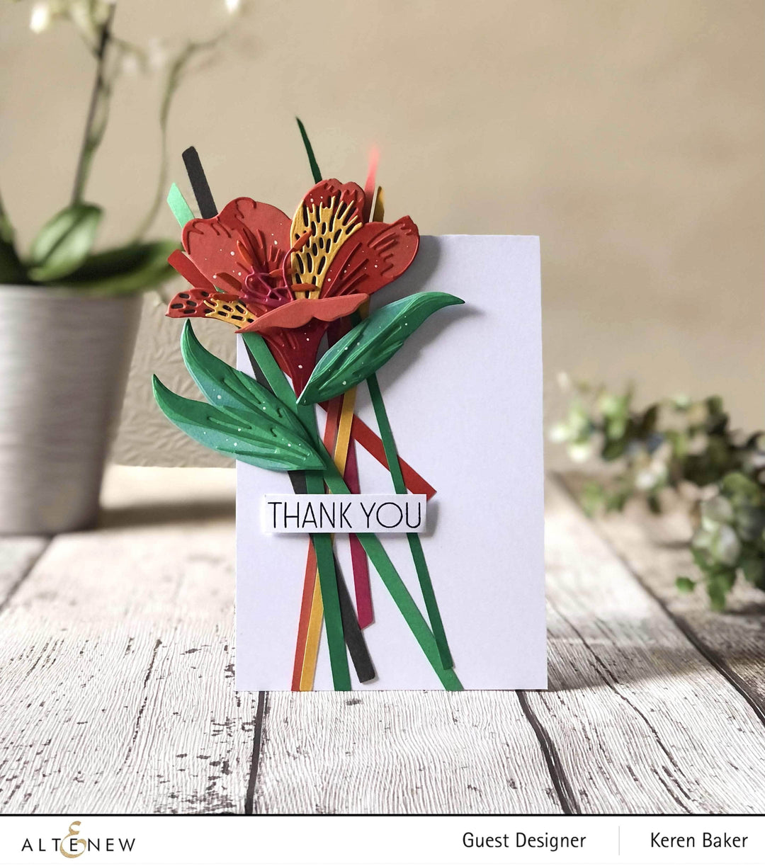 Part A-Glitz Art Craft Co.,LTD Dies Craft-A-Flower: Peruvian Lily Layering Die Set