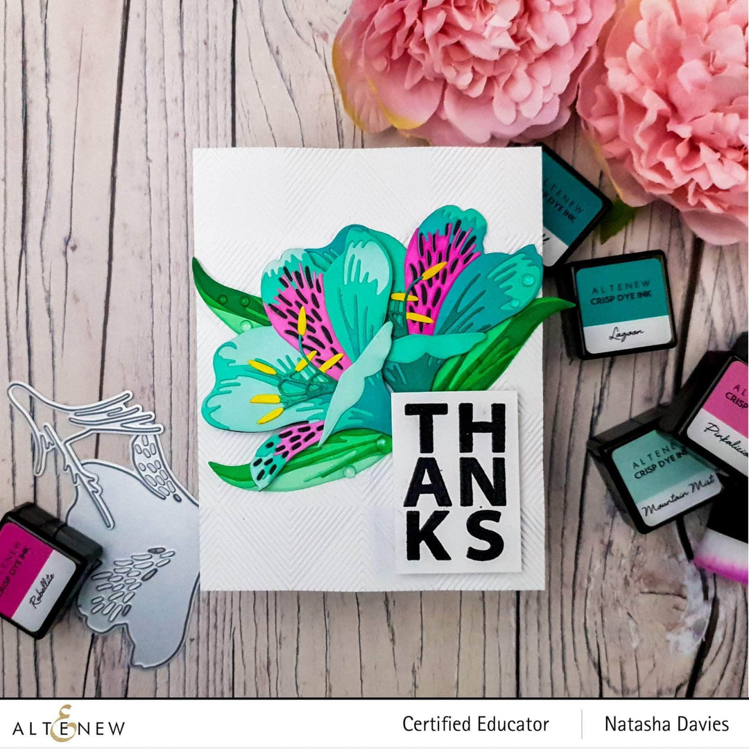 altenew build a flower peruvian lily Craft-A-Flower: Peruvian Lily Layering Die Set